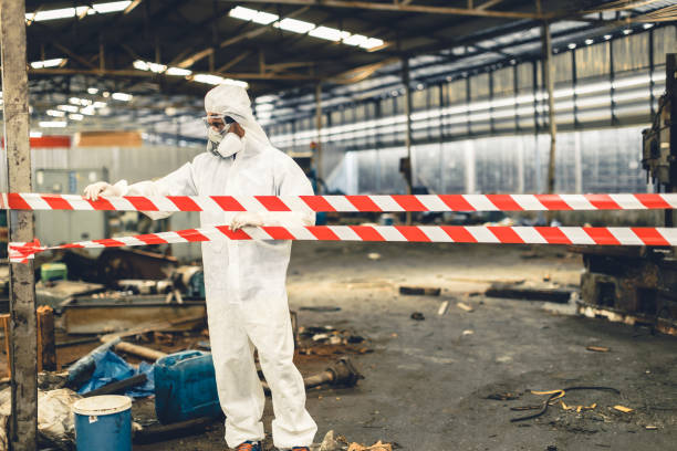 Professional Biohazard technician working in Ijamsville, MD